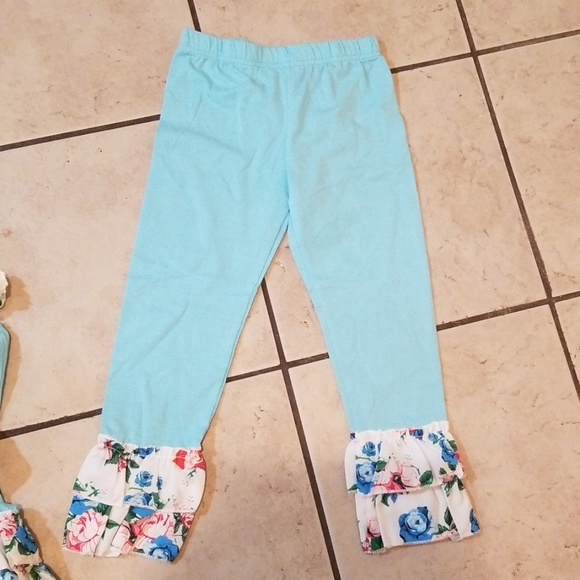 Girls boutique ruffle outfit size 120 (4 to 6) nWT - Picture 5 of 6